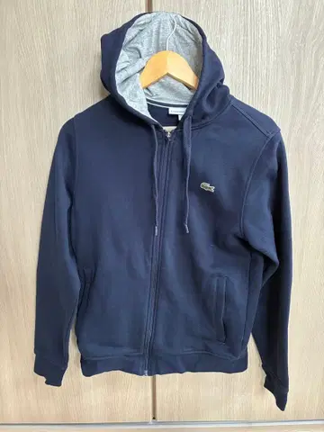LACOSTE SPORT 네이비 후드티