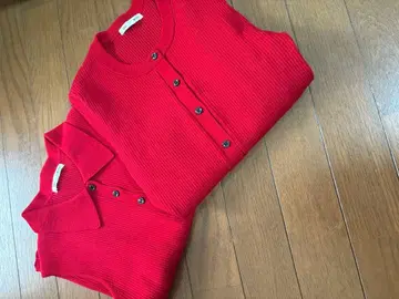 GU 2 피스 가디건 M 사이즈