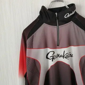 Gamakatsu 가마카츠 지퍼 셔츠 레이스 타입 긴팔