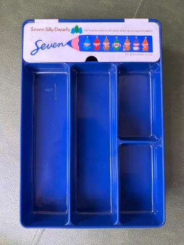 1979 산리오 Seven Silly Dwarfs 문구함 쇼와