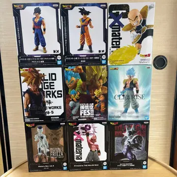 드래곤볼 피규어 세트