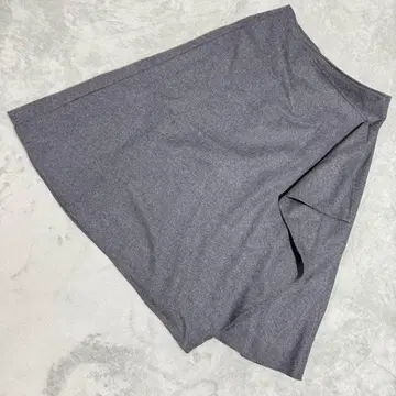 [ 새상품급 ] LAUTREAMONT 그레이 플레어 스커트 2 일본제