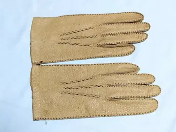 새상품 페카리 DENTS FOWNES 빈티지 가죽 장갑 8 1/2