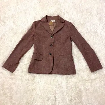 [컨디션 최상] HARRISS 여성용 자켓 M 레드 브라운 깔끔한