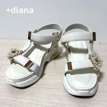 diana 인기 모델 샌들 펄 버클 통굽 에어쿠션