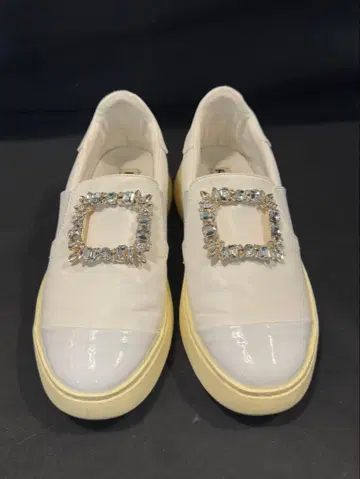 ROGER VIVIER 통굽 스니커즈 37 23.5cm 화이트