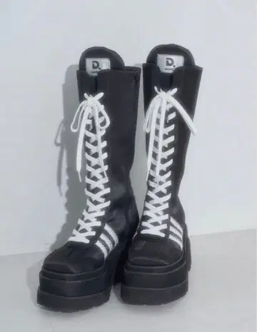 Darich 레이스업 스니커즈 롱 부츠