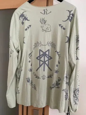 rurumu tattoo motif long sleeve 루루무 루루무우