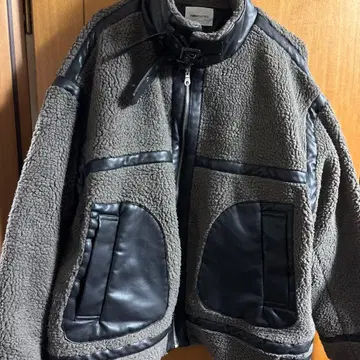 플리스 보아 자켓 캐주얼