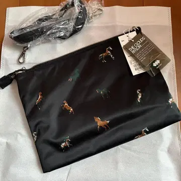 RUSSET 말 패턴 숄더백 미사용품