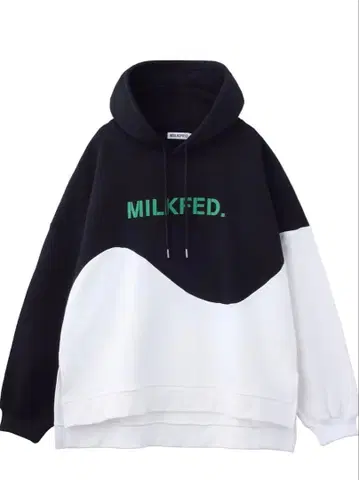 밀크페도] 후드 부착 트레이닝복 BICOLOR SWEAT HOODIE