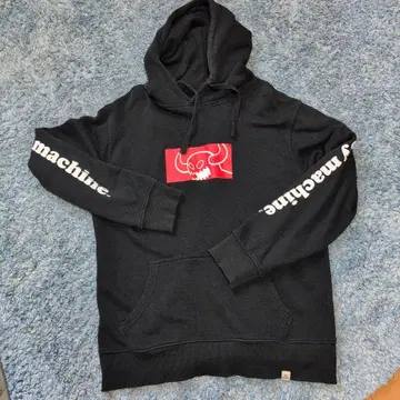 Toy Machine 블랙 후드티 L 사이즈