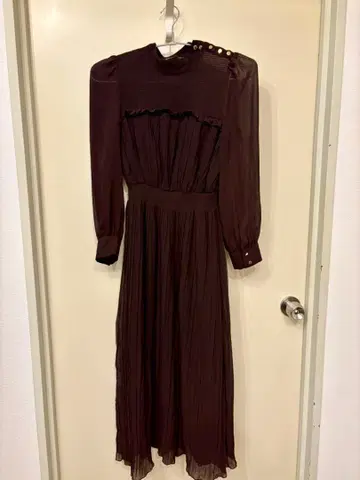 ZARA 엘레강트 브라운 원피스