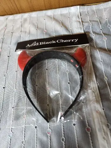 Acid Black Cherry 라이브 머리띠 미개봉