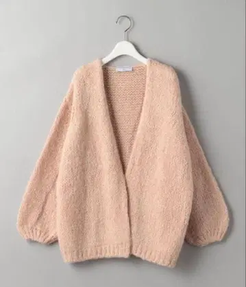 [ TRICOTS JEAN MARC ] 미들 게이지 노 버튼 니트 가디건