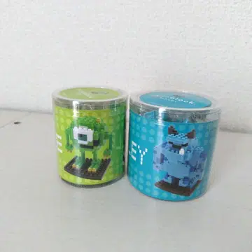 [ 미사용 새상품 ] 나노블록 마이크&샐리 세트