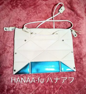 [ HANAA-fu ] 하 나 아 푸 변형 숄더백 화이트