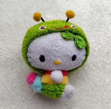 헬로키티 컬러풀 퍼그 마스코트 아오무시 레어 볼체인 결품