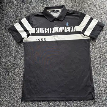 먼싱웨어 반팔 피케 셔츠 골프웨어 사이즈 L
