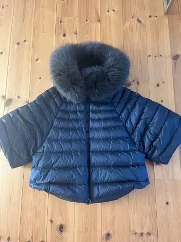 TATRAS 네이비 퍼 포함 다운 자켓 마레 새상품