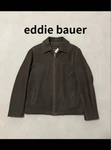 Eddie Bauer 가죽 자켓 브라운 S