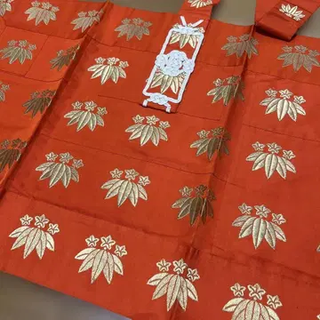 고죠가사 주홍색 가사 법의 순수 실크