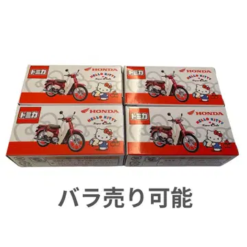 토미카 혼다 헬로키티 슈퍼커브 콜라보 모델 4대 세트