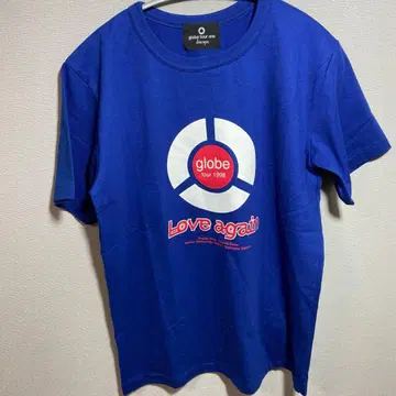 globe tour 1998 Love again 투어 티셔츠 블루