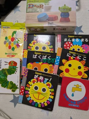 그림책 6권과 쌓기 나무 세트 복대 세트