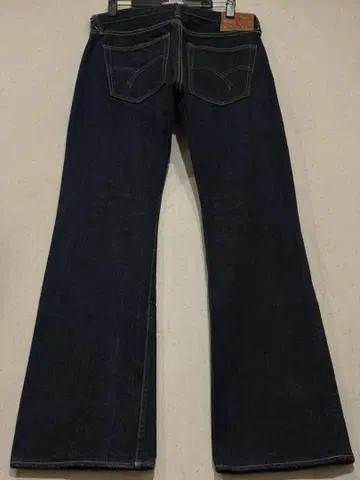 더 플랫 헤드 LOT 3007 부츠컷 데님 팬츠 일본제 다크 네이비 33