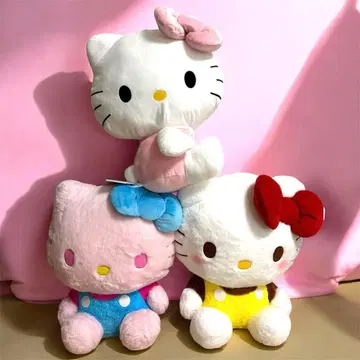 헬로키티 봉제 인형 3종 세트