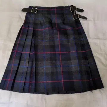 O'NEIL of DUBLIN 체크 무늬 플리츠 스커트