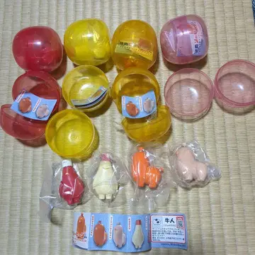 어육 소시지 군과 친구들 피규어 마스코트 전 4종 2세트