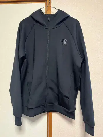 Canterbury 블랙 풀 집업 후드티 M