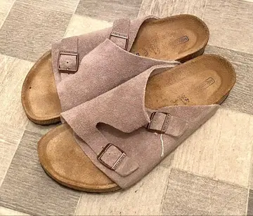 버켄스탁 취리히 소프트 풋베드 스웨이드 레더 토프