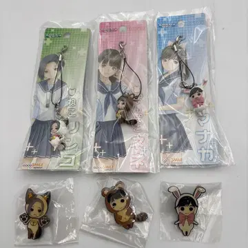 러브플러스 스트랩 핀 배지 모음 7-2