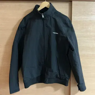 HILFIGER 블랙 나일론 자켓