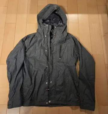 BEAMS HEART 그레이 마운틴 후드티 M