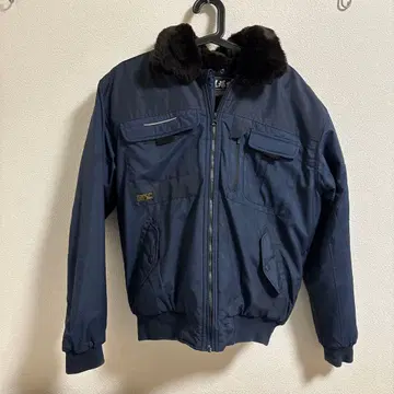 지베크 블루종 네이비 컬러 현장복 L 사이즈