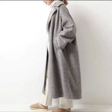 Spick &Span W 슬라이버 로브 코트 38