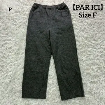 [팰리시] 캐주얼 팬츠 허리밴딩 모 소재 가을/겨울 스트레이트