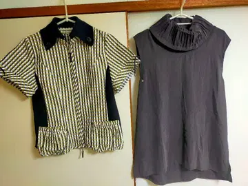 ETERNIO BELLEZZA 체크 무늬 셔츠 장화 신은 고양이 상의