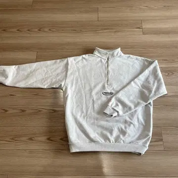 FRO CLUB 그레이 하프 지퍼 트레이닝복