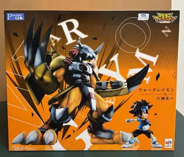 디지몬 워그레이몬 & 야가미 타이치 피규어 G.E.M 시리즈