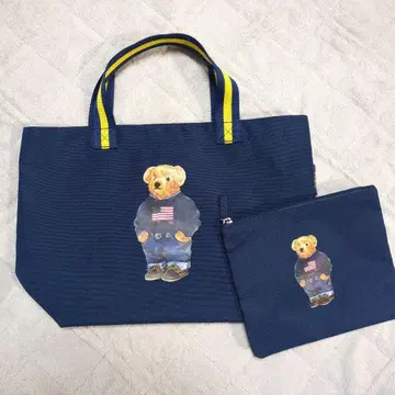 랄프 로렌 폴로베어 토트백