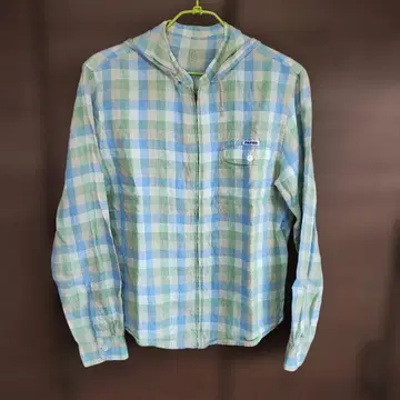 PAPAS 파파스 체크 린넨 자켓