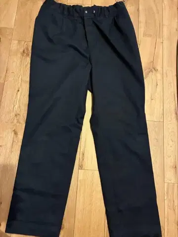 SON OF THE CHEESE 블랙 와이드 팬츠