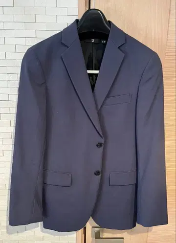 UNIQLO +J 네이비 테일러드 자켓 L 사이즈
