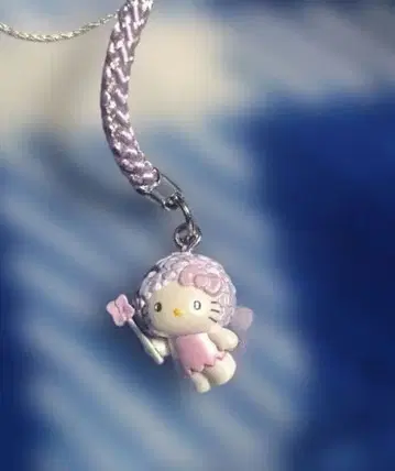 지역 한정 키티 수국 요정 키링