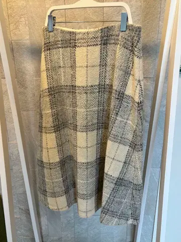 가을/겨울] 체크 무늬 플레어 스커트/스트로베리 필드/이치에